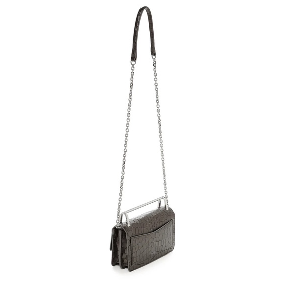 NWT Botkier Lennox Croco Gunmetal Crossbody - Picture 4 of 4